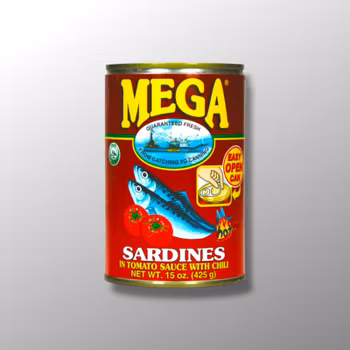 Sardines in Tomato Sauce with Chilli - Mega 425g