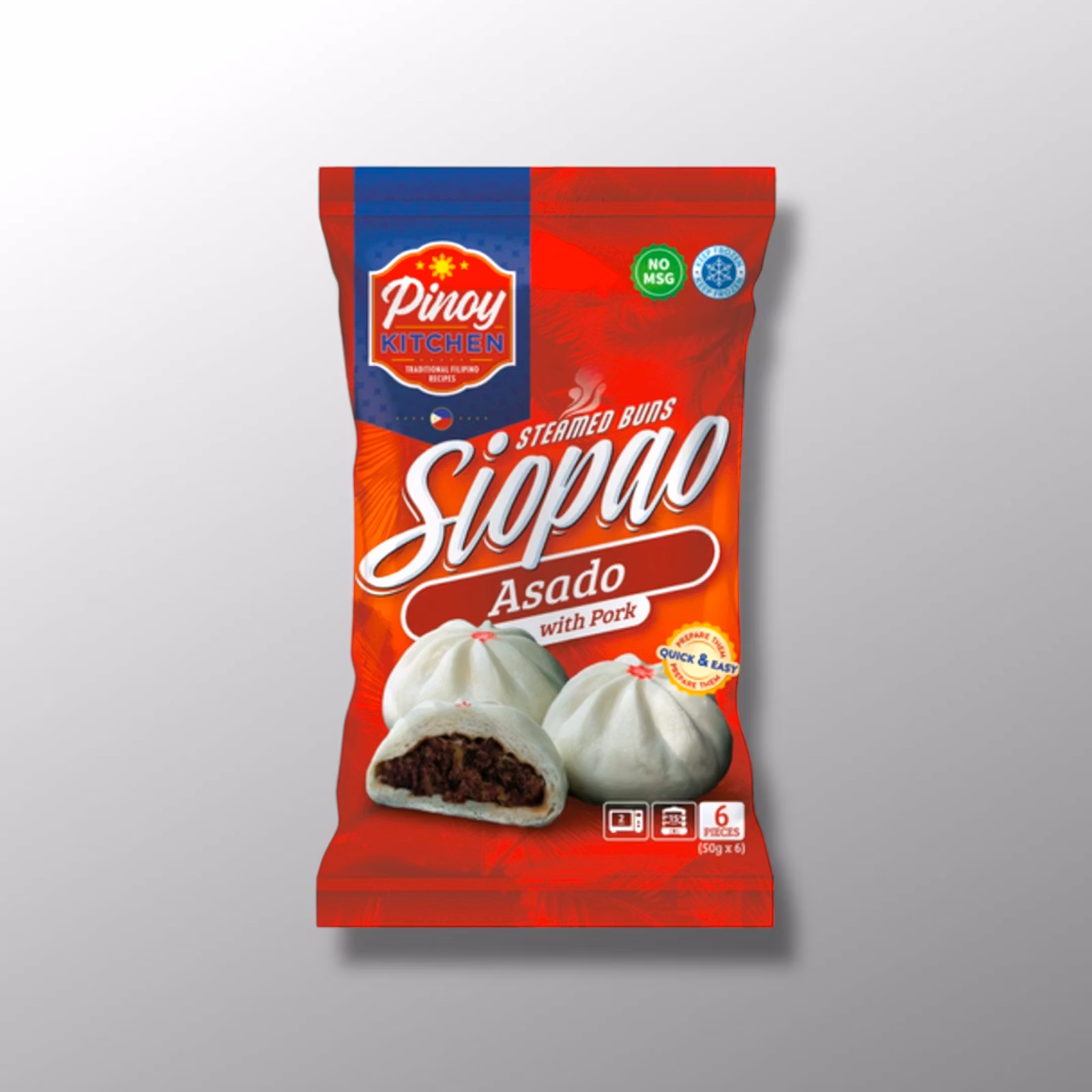 Siopao Asado / Pork Steamed Buns 300g