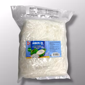 Young Coconut Meat Strips - AROY-D 1kg