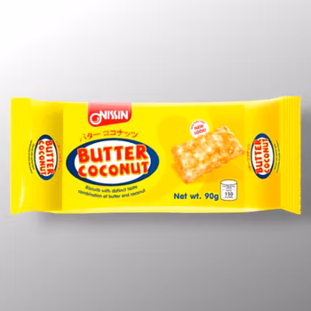 Butter Coconut Biscuits - NISSIN 90g
