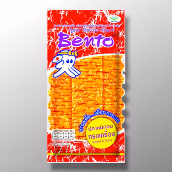 BENTO - Dried Squid Snack Sweet & Spicy Flavor 20g