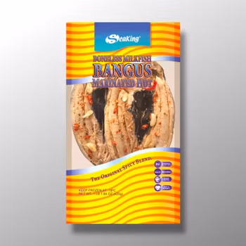 SEAKING - BONELESS MILKFISH BANGUS MARINATED HOT 500G