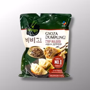 Bibigo Gyoza Dumplings Beef Bulgogi - CJ FOODS BIBIGO 600g