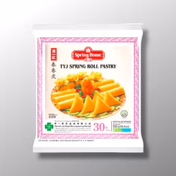 Spring Roll Pastry( Large ) 250mm ( Pink ) - SPRING HOME 550g