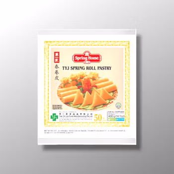 Spring Roll Pastry 150mm ( Yellow )  - SPRING HOME 400g