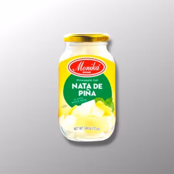 Nata de Piña (Pineapple) in Heavy Syrup Monika 340 G