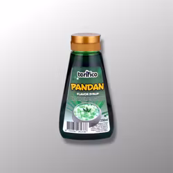 TERIFICO - PANDAN FLAVOR SYRUP PET BOTTLE 250ML