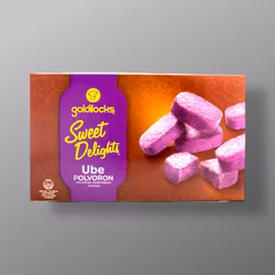 Goldilocks - Ube Polvoron 12 X 25g - 300g