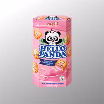 Hello Panda Biscuits Strawberry Filling 50g