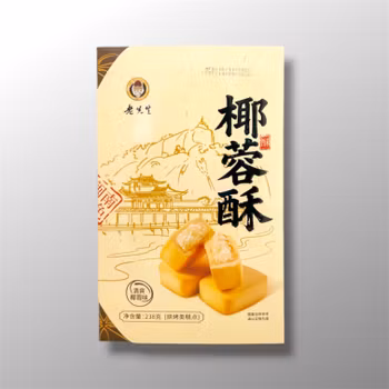 Lao Xian Sheng - Cookies With Coconut Filling 238g