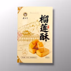 Lao Xian Sheng - Cookies With Durian Filling 238g