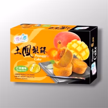 YUKI & LOVE Pineapple Cake Mango 120g