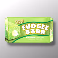 Fudgee Barr Macapuno Cream filled 420g