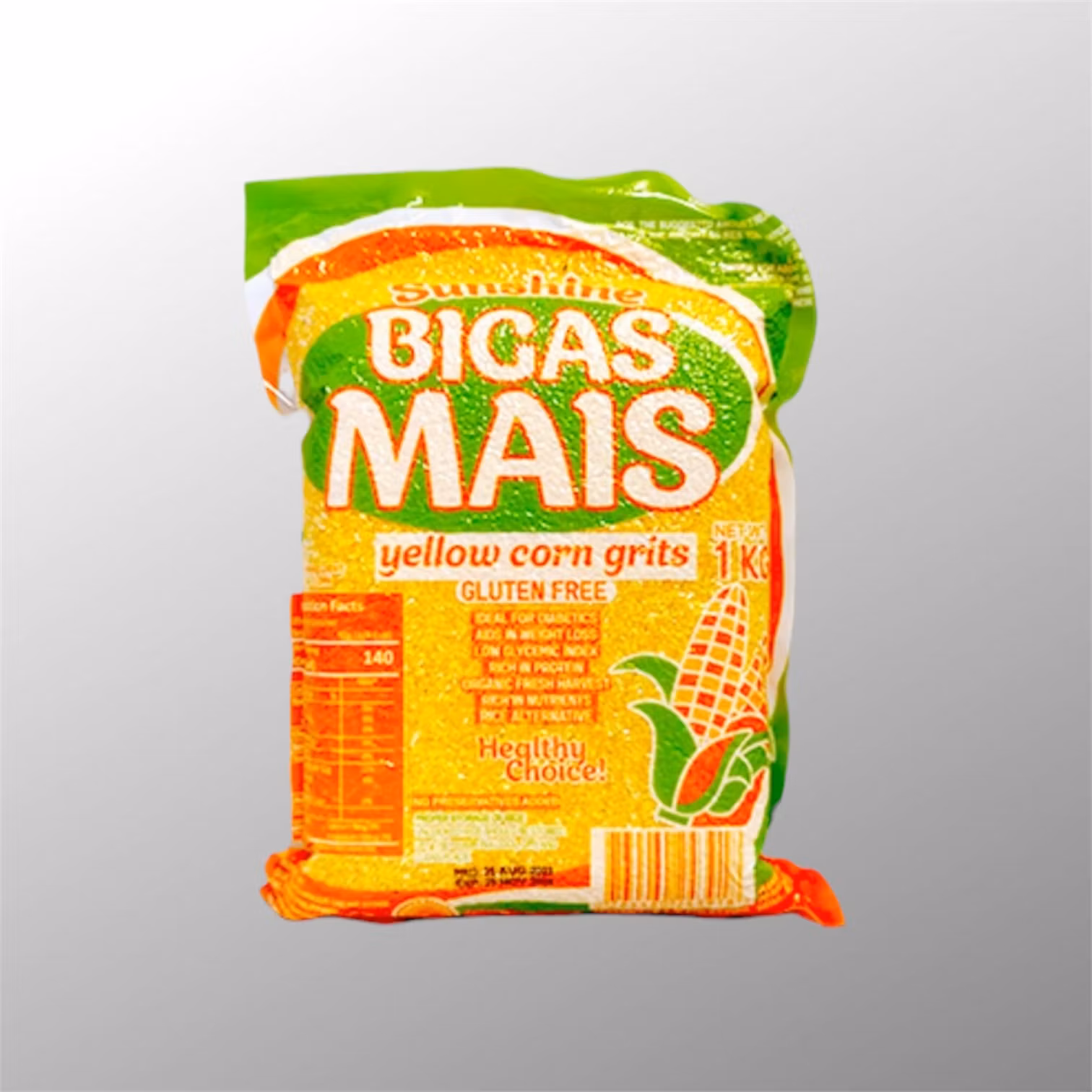 Sunshine Bigas Mais 1kg Yellow