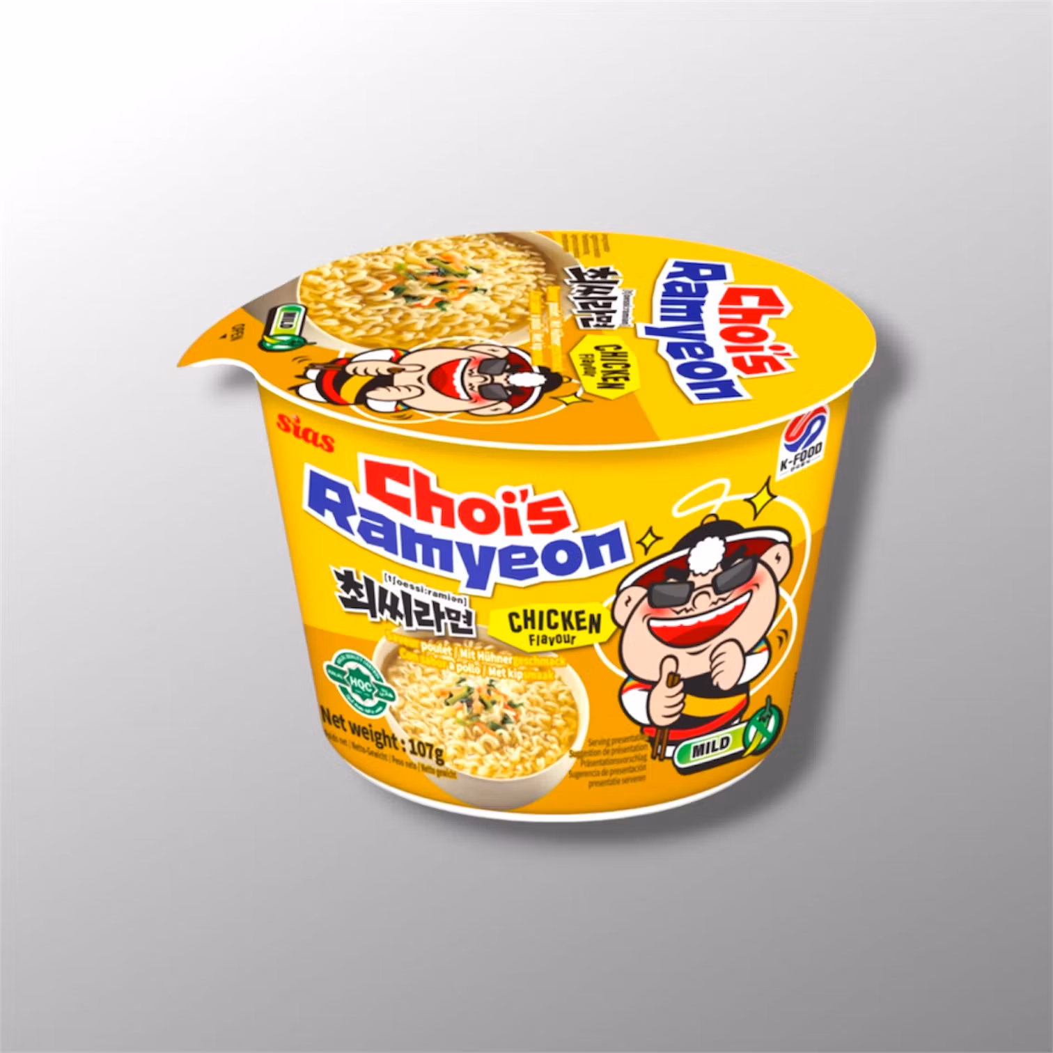 Choi's Instant Noodles Chicken  107g