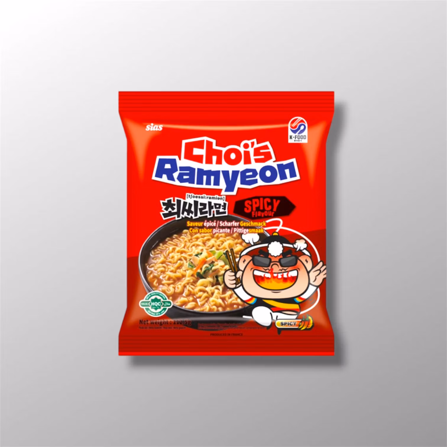 Choi's Instant Noodles Spicy 131g