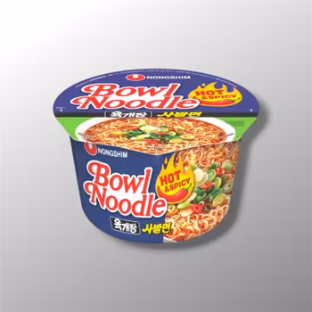 NONGSHIM, Instant Noodle Cup Hot & Spicy 100g