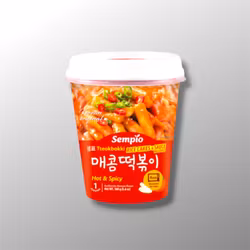 SEMPIO, Instant Tteokbokki Hot & Spicy 160g