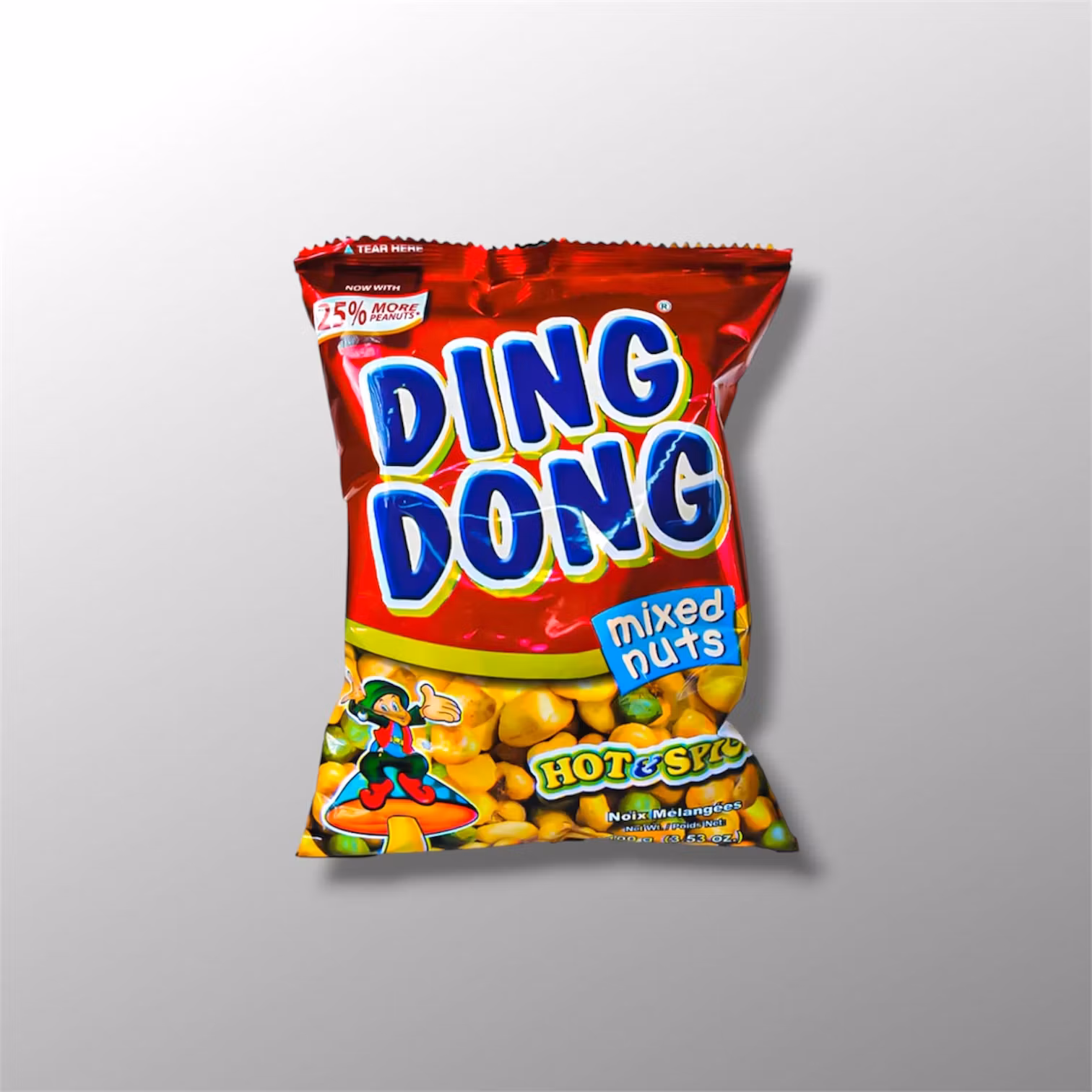 Dingdong Mixed Nuts Hot & Spicy 100gr