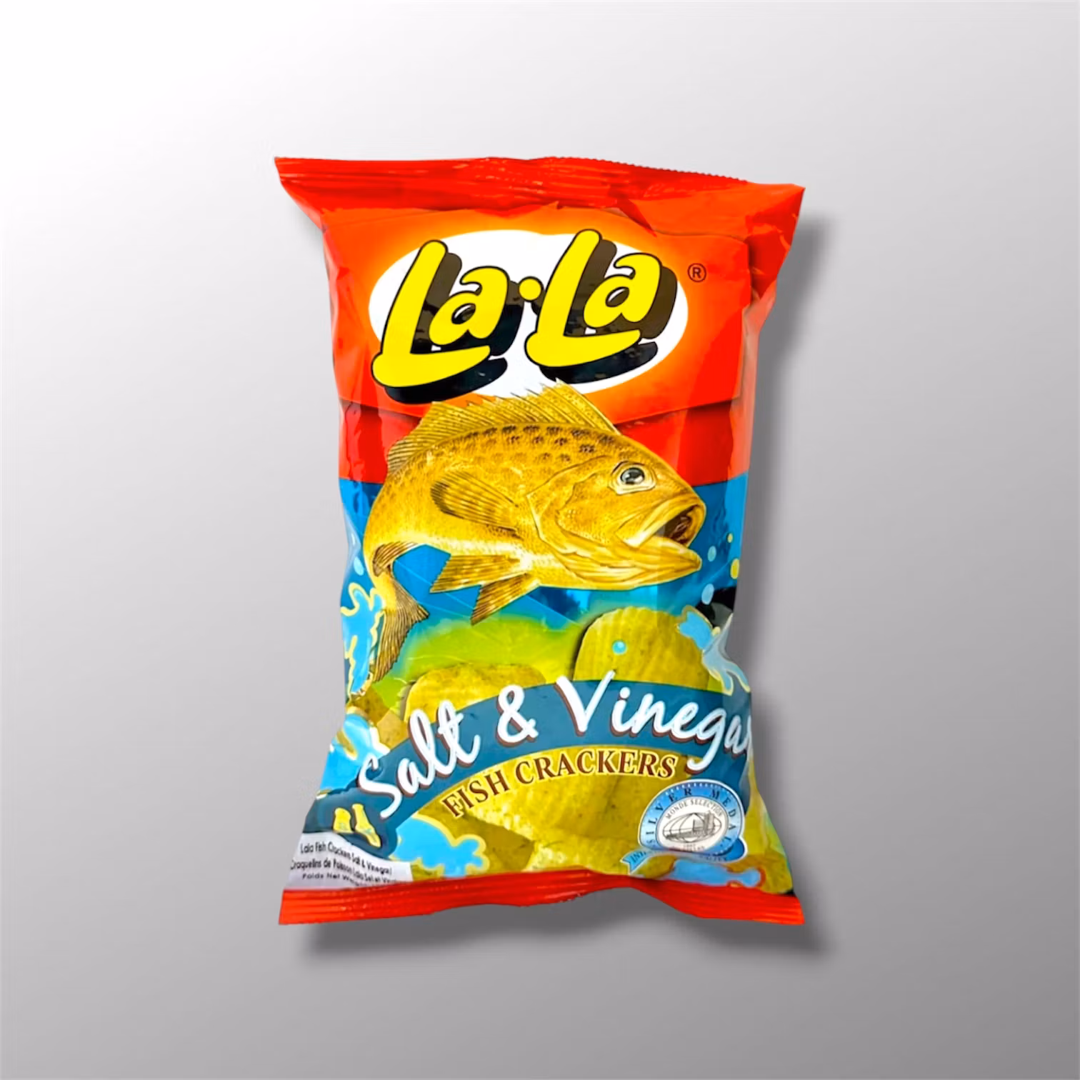 La-La fish crackers Salt/Vinegar 100g