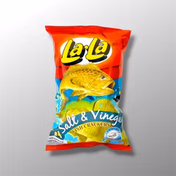 La-La fish crackers Salt/Vinegar 100g