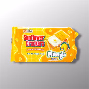 Croley Foods Sunflower Crackers Mango 190g