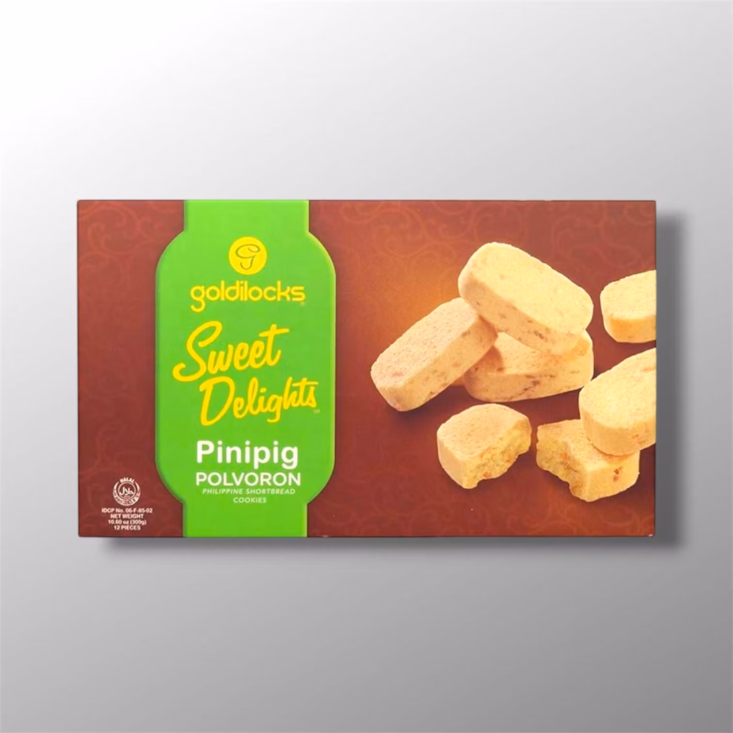 Goldilocks - Pinipig Polvoron 12 X 25g - 300g