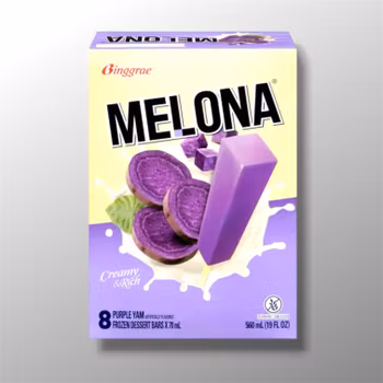 MELONA - ICE BAR UBE 8X70ML PICK UP ONLY