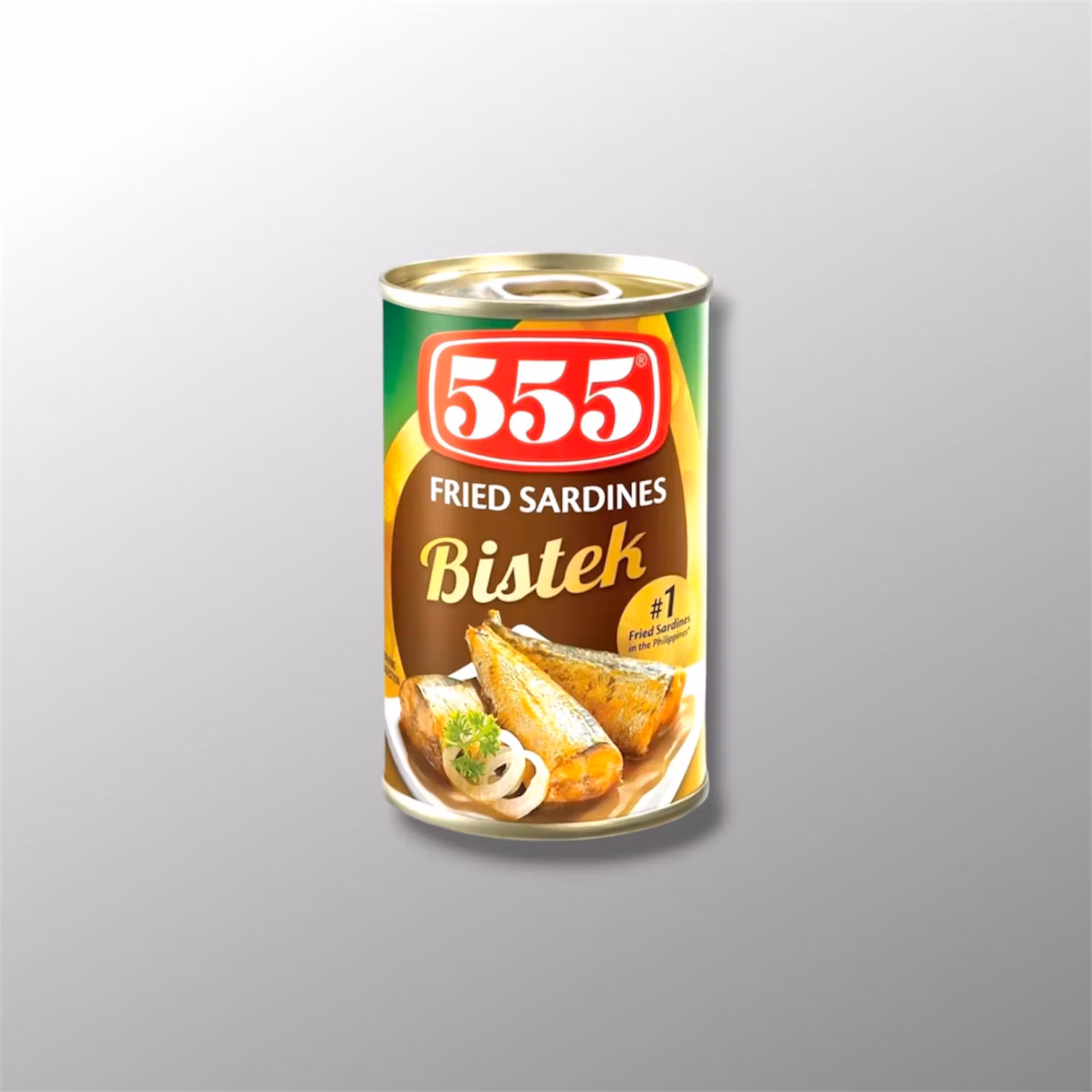 555 Fried Sardines Bistek 155g
