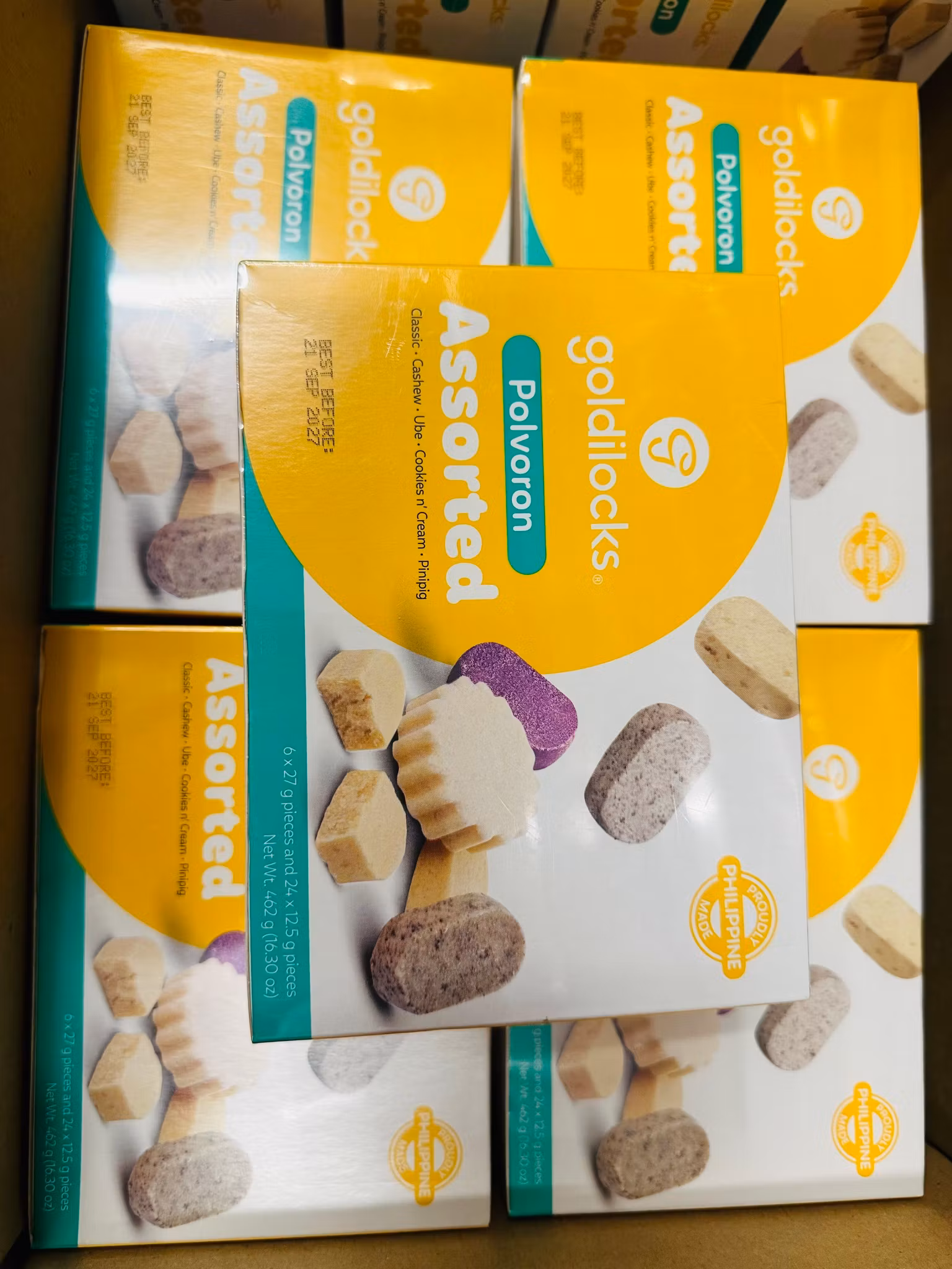 Goldilocks Polvoron Assorted 462g