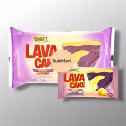 Lemon Square Cake Bar Lava Quezo Con Ube