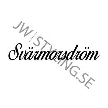 Svärmorsdröm Dekal