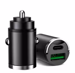Billaddare 200W Snabbladdare I Aluminium – För 2 Enheter