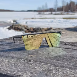 Raggarbrillor Silver/Ljus rosa (Svart båge)