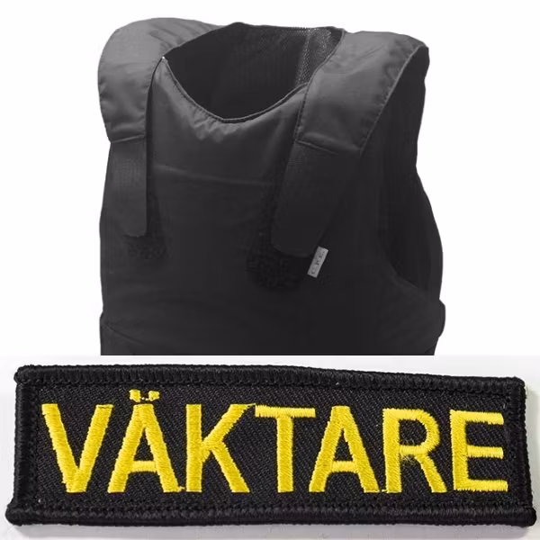 Skyddsväst Väktare - VAKTBUTIKEN.SE