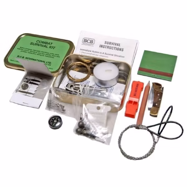 BCB Combat Survival Tin Kit - Överlevnads Kit