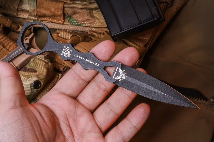 BENCHMADE SOCP DAGGER 176BK - BLACK