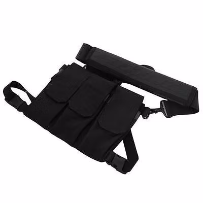 Blackhawk SOS M-16 Magazine Chest Pouch - Black