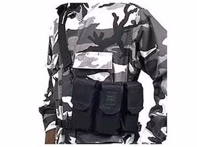 Blackhawk SOS M-16 Magazine Chest Pouch - Black