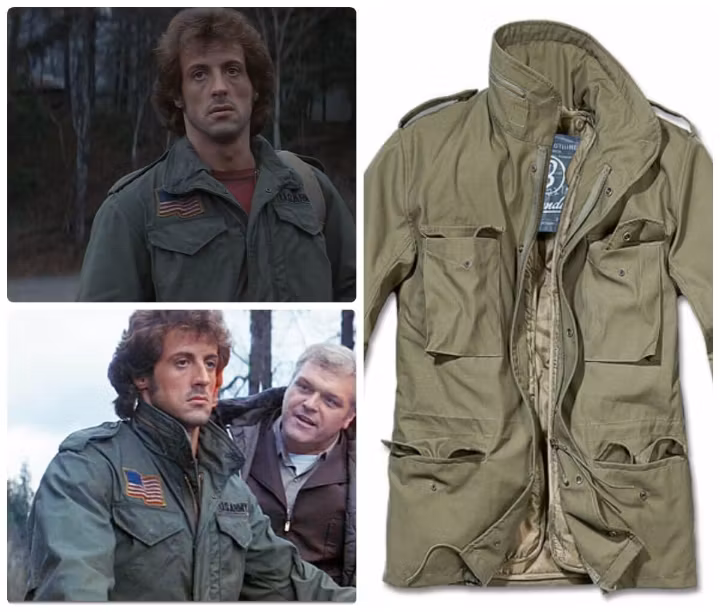 Brandit M65 Classic RAMBO Jacka - Olivgrön