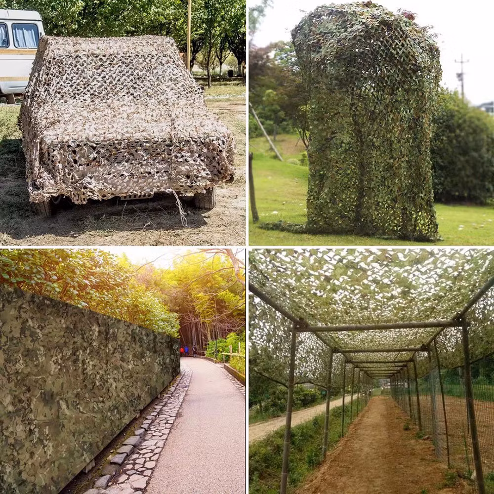 Kamouflagenät BASIC LIGHT 2,4 x 3,0 m WOODLAND