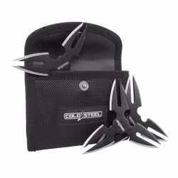 Cold Steel THROWING STARS - 3 PACK WITH POUCH
