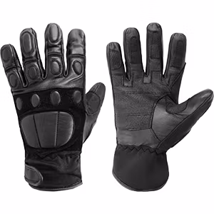 COMMANDO Police II X-Tec - Snittskyddshandskar med slagskydd