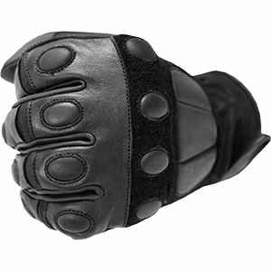 COMMANDO Police II X-Tec - Snittskyddshandskar med slagskydd