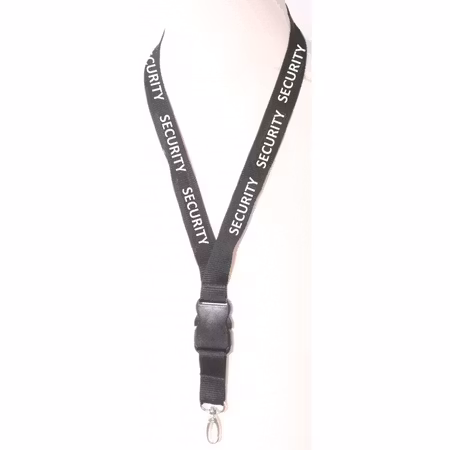 COP Lanyard "SECURITY" Nyckelband