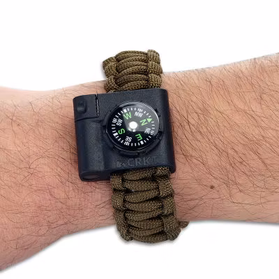 CRKT Survival Bracelet Accessory - Compass and LED