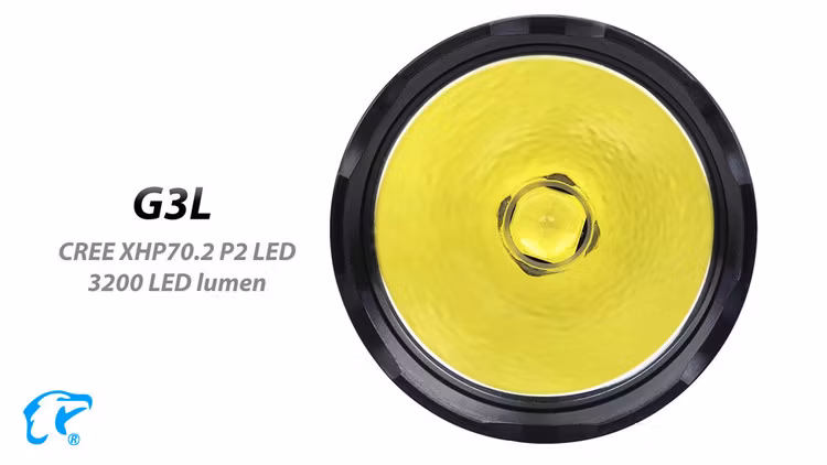 EAGTAC G3L Pro XHP70.2 LED 3200 Lumen