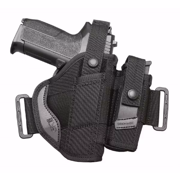GK STRYKER Pistolhölster med magasinficka