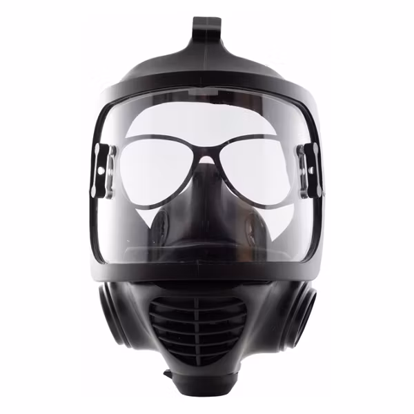 Glasögonbågar anpassade för skyddsmask