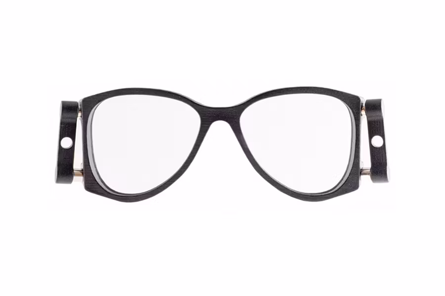 Glasögonbågar anpassade för skyddsmask